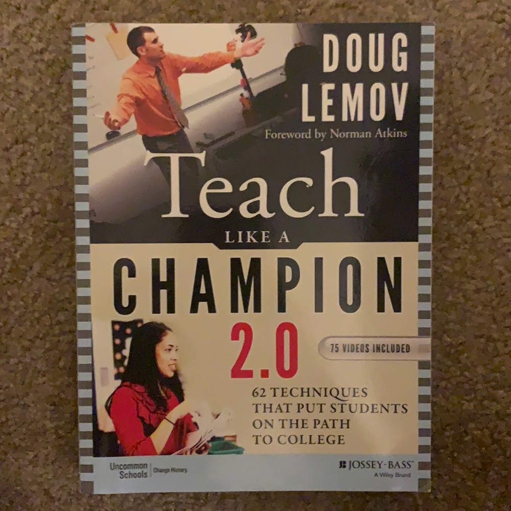 Teach Like A Champion 2.0 by Doug Lemov (with cd)